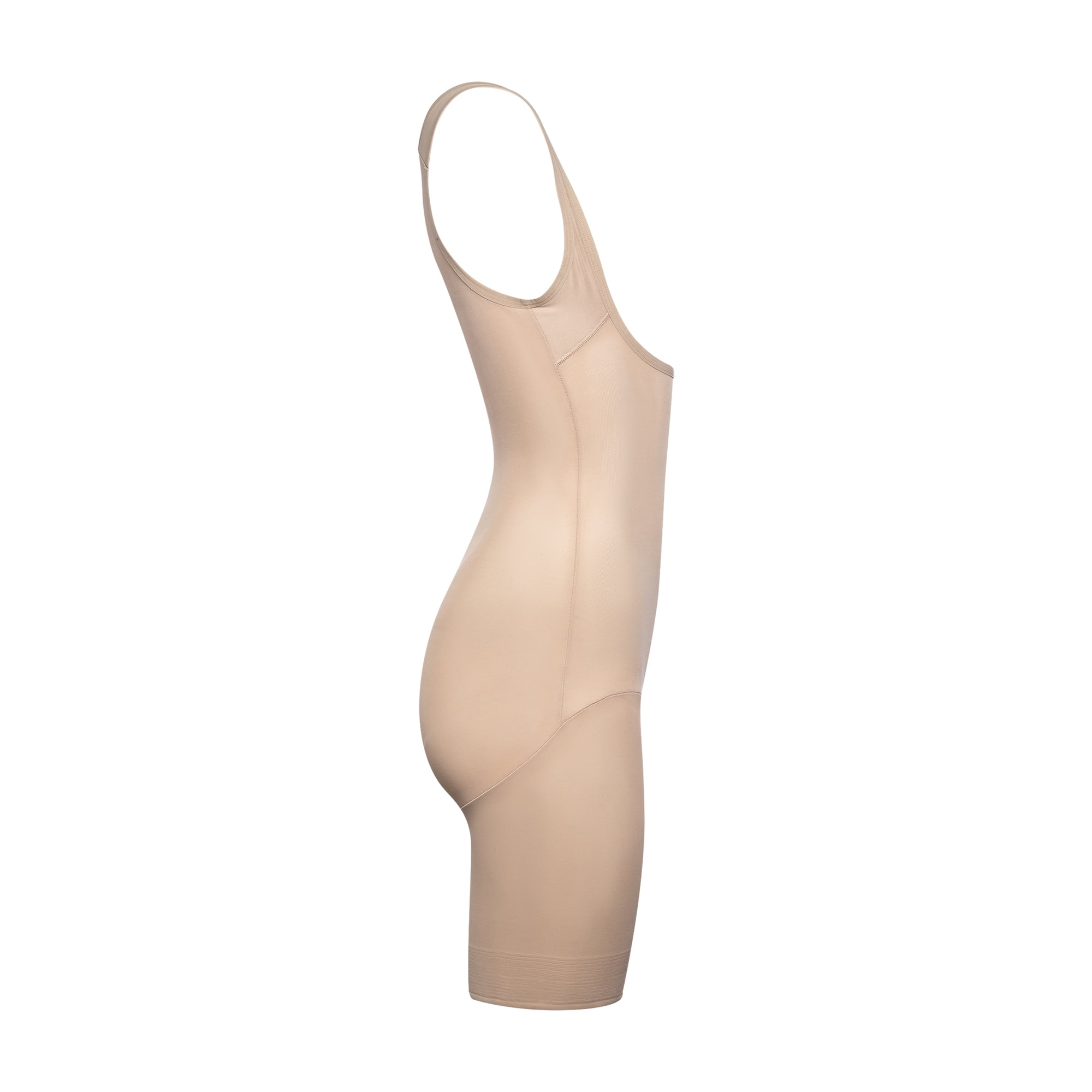 Naomi & Nicole Women's Comfortable Firm Control Open-Bust Shaping Bodysuit Shapewear