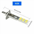 thumbnail image 4 of 2Pc New H1 6000K Super White 55W Led Headlight Bulbs Kit Fog Driving Light, 4 of 9