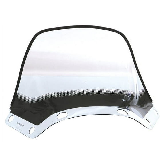 SNO Stuff 450-156-03 Windshield - High - 18in. - Smoke/Graphics (Tinted)