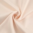 thumbnail image 4 of IROINNID Semi Formal Dress for Women Long Sleeve Empire Dress Solid Color Satin Soft Waist And Dress Satin V-Neck Slim Button Lantern Sleeve Dress,Beige, 4 of 9