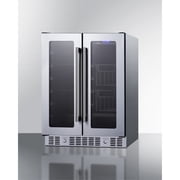 French door undercounter ADA compliant pantry for fruits, vegetables and perishables