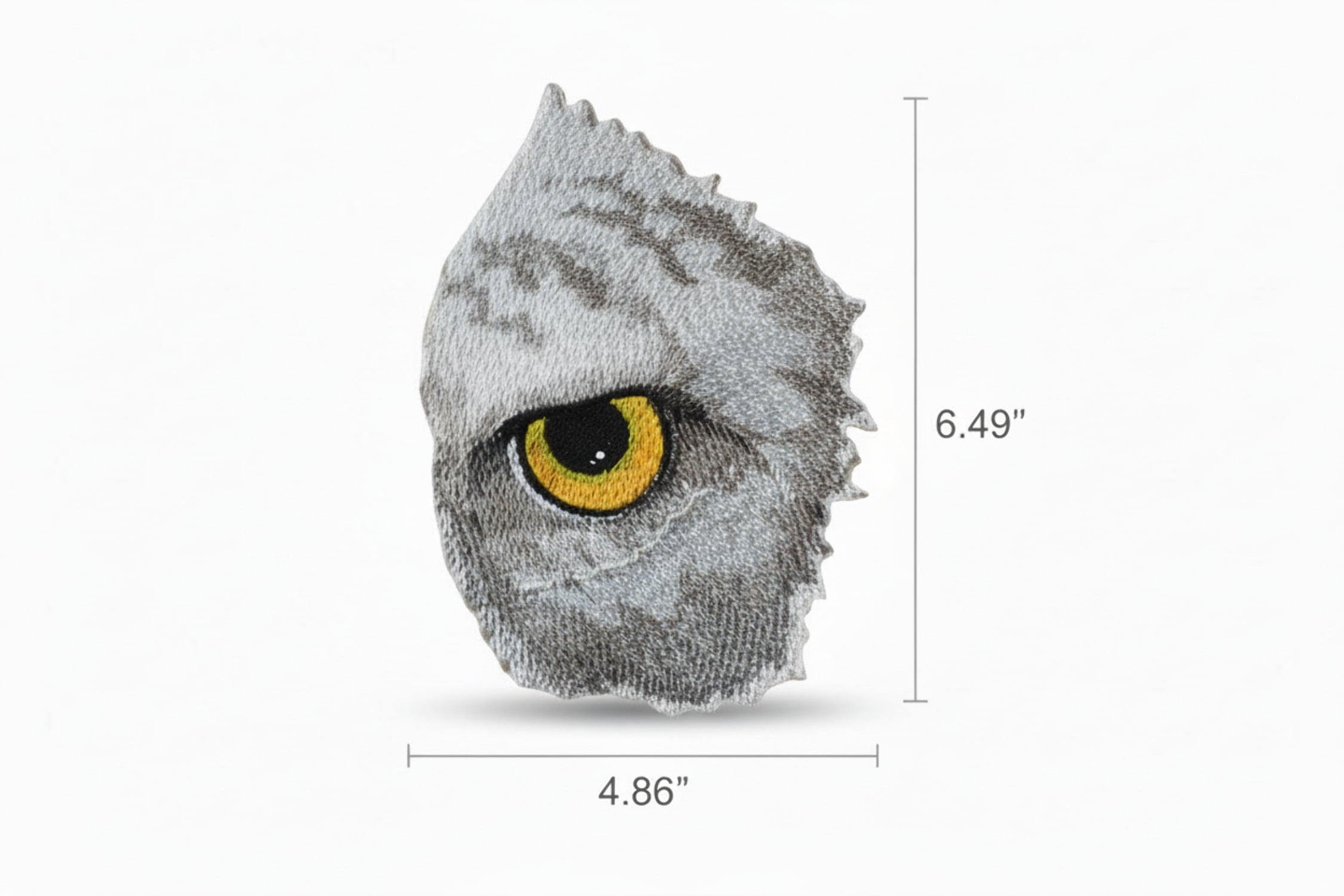 Custom and Unique Eye Of Eagle Embroidered Iron on/Sew patch [6.89"4.85"]