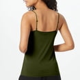 thumbnail image 5 of WULMLEO Women Scoop Neck Tank Top Adjustable Spaghetti Straps Sleeveless Cami Undershirt Loose Fit Casual Shirts Summer 2026 Black XL, 5 of 6