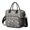 Bulldog and Floral, variant on Boston Terrier and Rose Orange Pattern Insulated Leakproof Lunch Box for Women, Large Lunch Bag for Tween Teen Adult, Loncheras Para Mujer for Work Beach Travel Picnic Camping