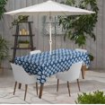 thumbnail image 2 of Vargottam Indoor/OutdoorTablecloth58x58 Inch SquareTablecloth with Umbrella Hole and Zip- Waterproof PatioTableCloths- TableCovers for Backyard RectangularTable- Royal Blue2, 2 of 5
