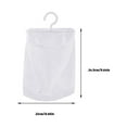 thumbnail image 4 of Wosthever Bolsa de red para almacenamiento de ropa de pared con asa de transporte, cesta de malla transpirable para artículos varios, Almacenamiento y organización del hogar, 4 of 6