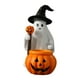 thumbnail image 4 of Estatua de Halloween, figura de calabaza fantasma, regalo de cumpleaños, adorno de colección, escultura de resina para centros de mesa y chimenea., 4 of 9