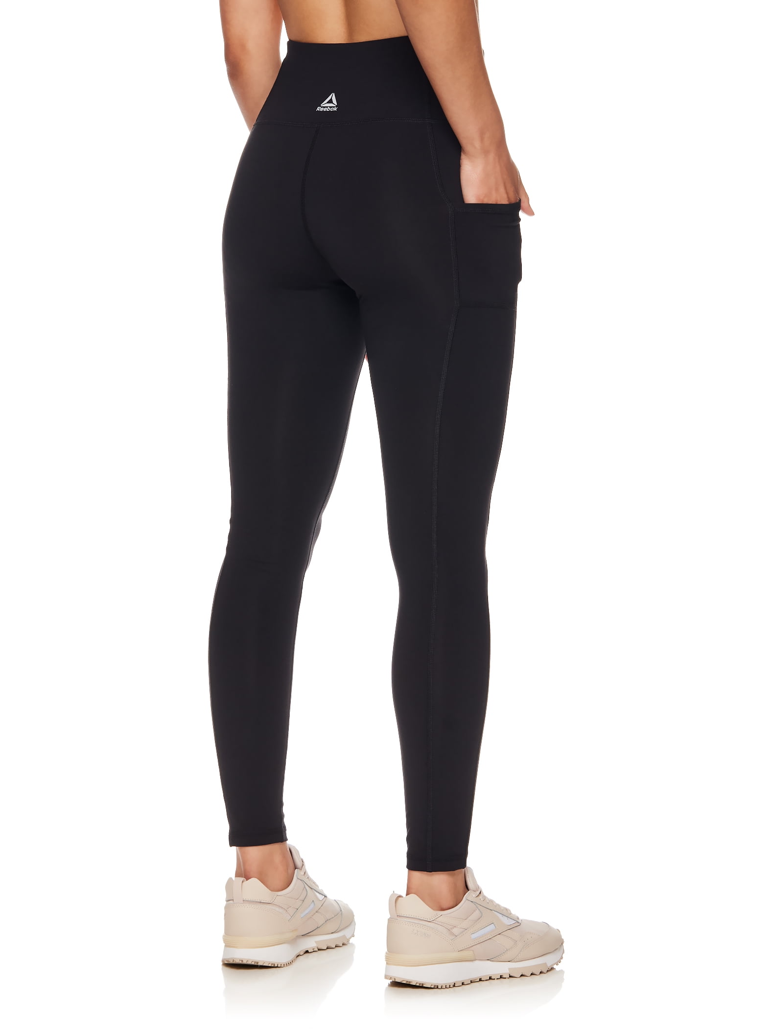 Reebok Women's and Women's Plus Everyday High Rise Leggings, 28" Inseam, Sizes XS-4X