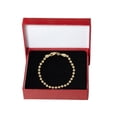 thumbnail image 3 of Pulsera bolitas diamantadas Chapa de Oro 18K Horoz WH549, 3 of 4