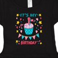 thumbnail image 4 of Inktastic Colorful Cupcake and Confetti Girls 1st Birthday Girls Baby Dress, 4 of 5
