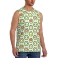 thumbnail image 2 of Pofeuu Cute Chubby Frog Print Men's Muscle T-Shirt, Sleeveless, Muscle Tank, Classic Muscle Tee Top For Men Casual Sleeveless Muscle T-Shirt Trendy Clothes-3X-Large, 2 of 7