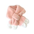 thumbnail image 2 of BXJX Girls Fleece Scarf, Lightweight Casual Warm Thick Neck Warmer for Winter Pink Size Free Size, 2 of 7