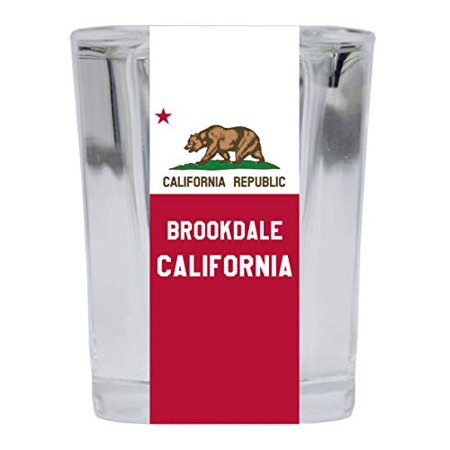 

Brookdale California Souvenir 2 Ounce Square Shot Glass