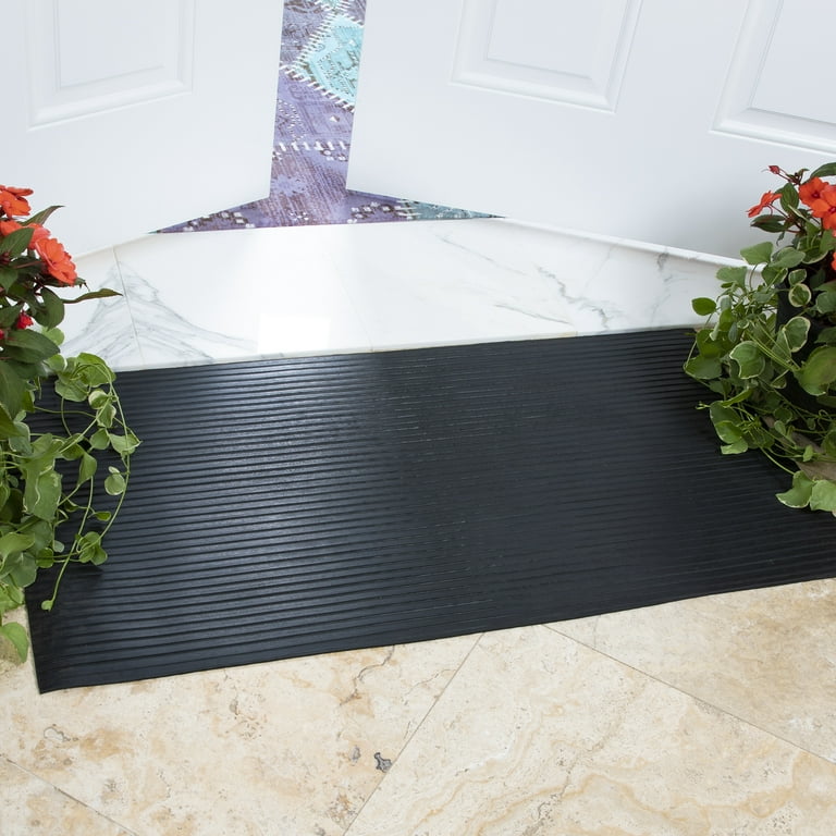 Ottomanson Waterproof, Low Profile, Non-Slip Vine Indoor/Outdoor Rubber  Doormat, 18 x 28(1 ft. 6 in. x 2 ft. 4 in.), Copper PD6018-18X28 - The  Home Depot