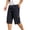 hgg019-Navy, variant on Yaoyar Cargo Shorts for Men Summer Work Hiking Pants Elastic Waist Knee Length Big and Tall Bermuda Shorts with Pockets