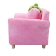 thumbnail image 5 of Veryke Toddler Couch & Kids Sofa with 2 Strawberry Pillows, 2-Seater Upholstered Bbay Sofa Chair, 5 of 9