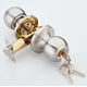thumbnail image 1 of Cerraduras de puerta con llaves Cerradura de puerta de acero inoxidable adecuada para espesor de puerta Cerradura de puerta de baño de aleación de aluminio de 50-69 mm, 1 of 5