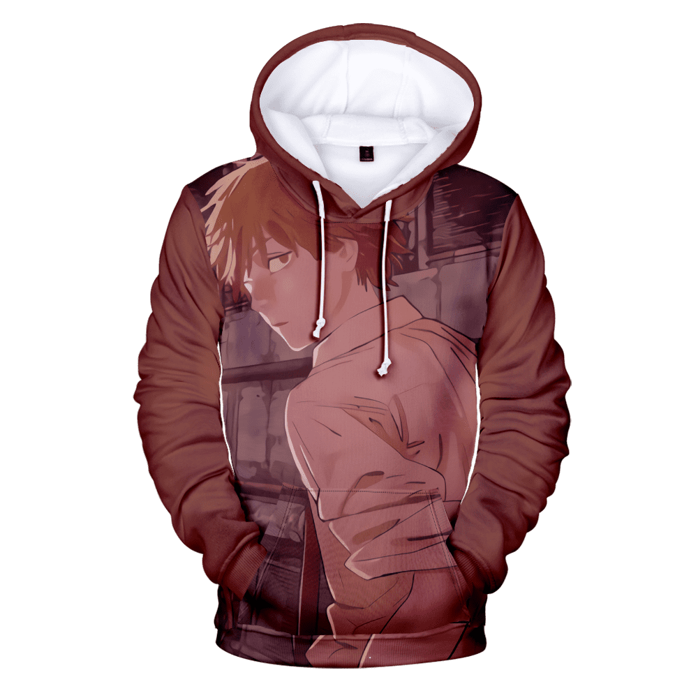 Chainsaw Man Anime Hoodies 3D PrintingDenji, Pochita, Makima, Power
