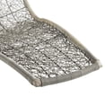 thumbnail image 5 of Modway Landscape Rattan & Fabric Patio Swing Chair in Light Gray and Navy, 5 of 5