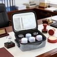 thumbnail image 1 of Blinkol Boîte de Rangement Portable pour Timbres de Bureau, Sac de Rangement pour Documents 21cmx15cmx11cm, 1 of 9