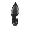 thumbnail image 4 of Nine West Women's Mcfally Leather Pump Black Size 10 M, 4 of 4