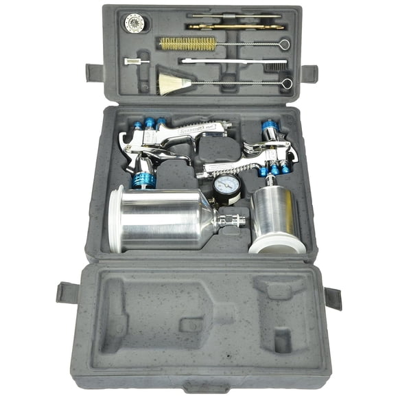 Kit de pistola de pintura DeVilbiss 802342 HVLP por gravedad 2,7 mm