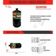 thumbnail image 3 of Gas Propano Tanque 5 Piezas Camping Combustible, 3 of 3