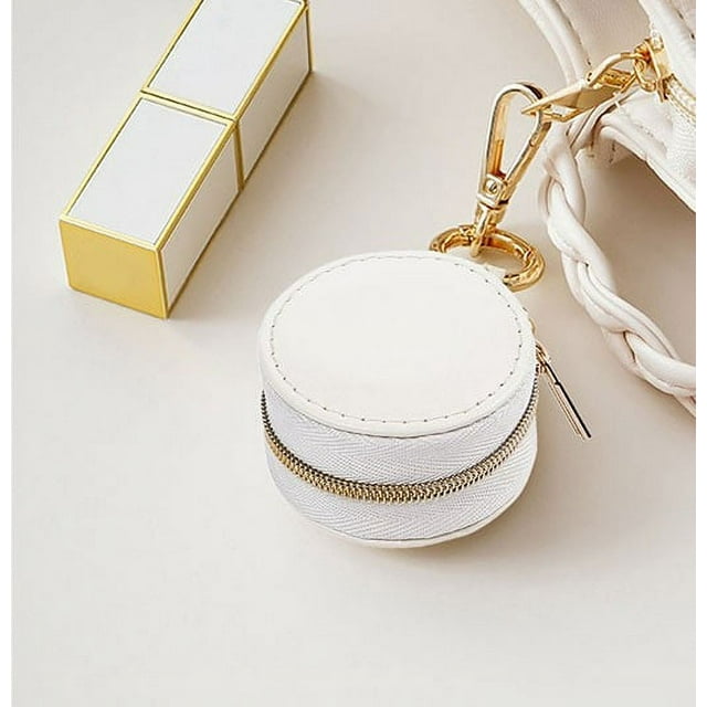 EGNMCR Jewelry Boxes & Organizers Portable Mini Jewelry Box Jewelry Box Travel Travel Bag Hanging Earrings Earrings Ring Storage Case Jewelry Organizer