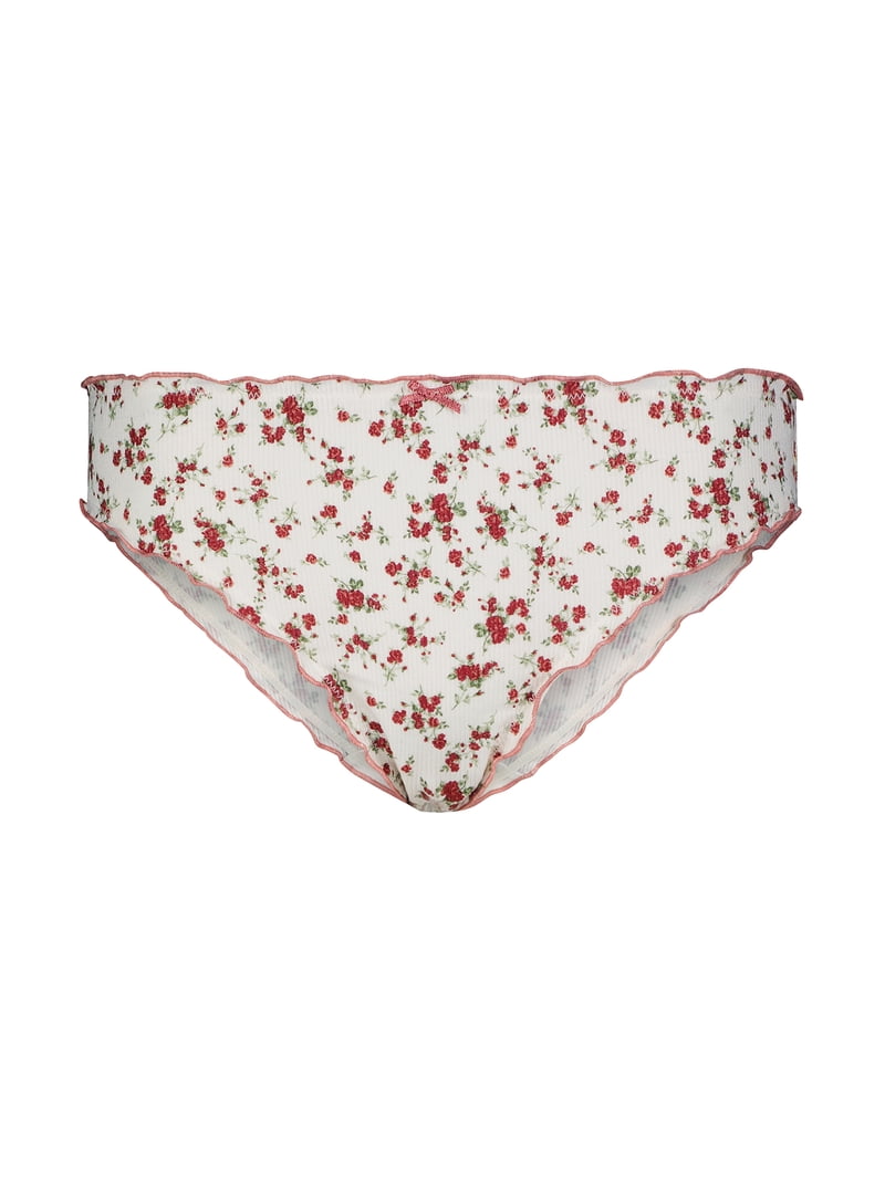 Jessica Simpson Women's Ruffle Rib Cheeky, 2-Pack, Size S-XXXL