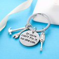 thumbnail image 3 of Uncle Gifts Funny Uncle Keychain Birthday Gift for Uncle Key Chain Uncle Keyring Fathers Day Uncle Gift (If uncle can't fix it, no one can), 3 of 8