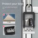 thumbnail image 2 of Caja de Seguridad para Llaves con Contraseña, Diseño de Espacio Grande, Color Gris, Caja Fuerte para Llaves de Coche, para Casa, Apartamento, Instalación Gratuita, Móvil, 2 of 5