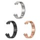 thumbnail image 2 of para Huawei Correa 8 Correa de reloj de tres cuentas Correa de acero Pulsera de acero inoxidable, 2 of 12