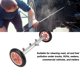 thumbnail image 4 of Bajo La Lavadora De Presión Del Automóvil, Limpiador De Carrozas De Lavadora A Presión, 4000 Psi De Alta Presión De 16 Pulgadas, Liviano Y Portátil, Con Boquilla De Acero, 4 of 7
