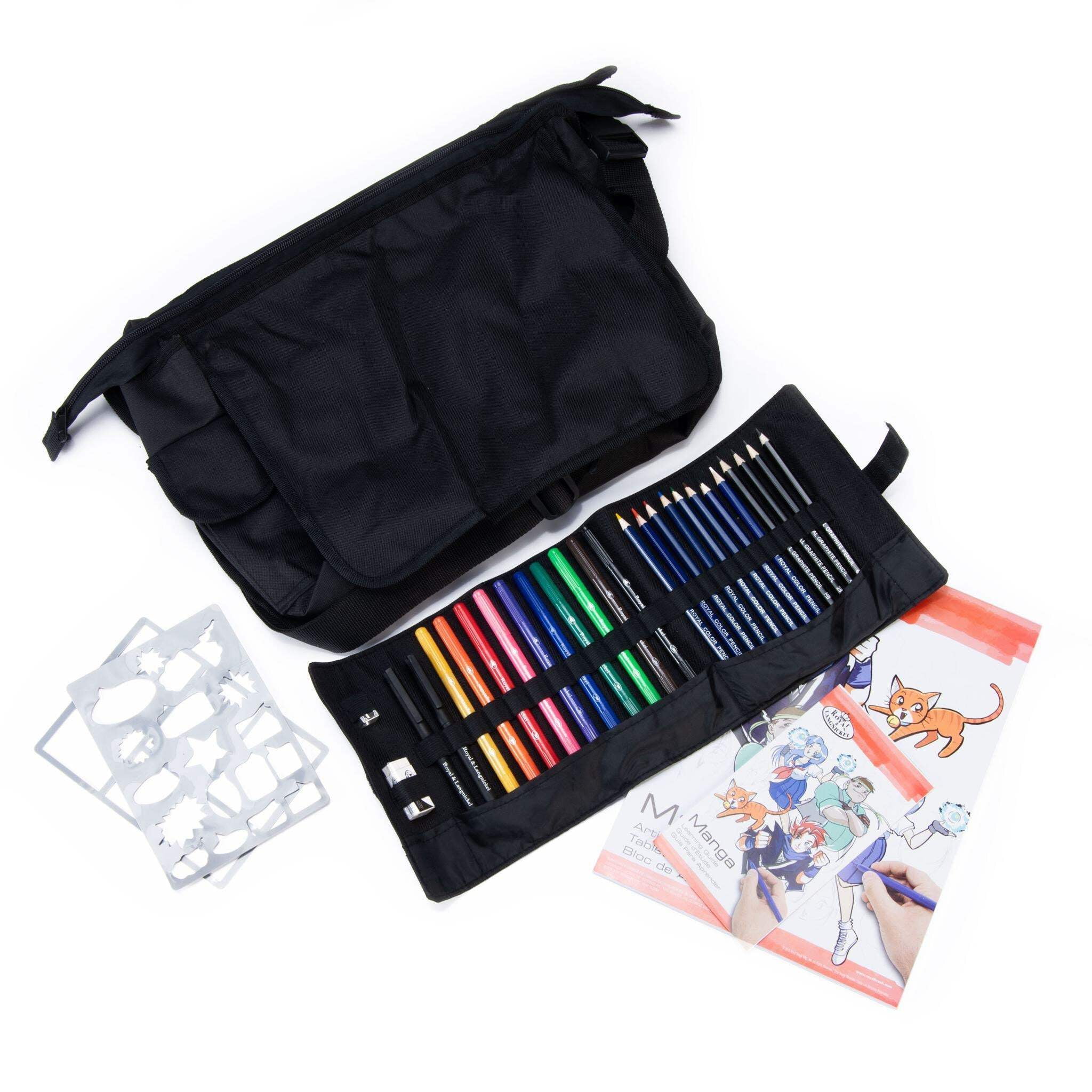 Royal & Langnickel Essentials™ 32pc Manga Drawing & Sketching Travel Art Set