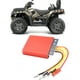 thumbnail image 2 of Regulador Eléctrico Rectificador De Motor Eficiente Rectificador De Regulador Sellado Rectificador Clásico Equipo Regulador De Voltaje De Metal Ajuste Para Polaris Sportsman Series Ranger Series Monstrate VI005545-00, 2 of 6