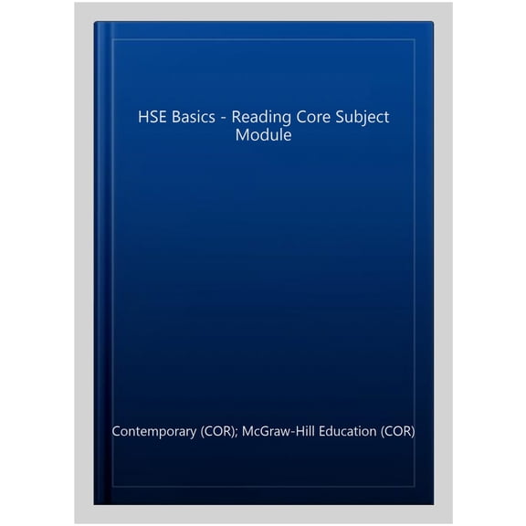 Pre-Owned Hse Basics Spanish: Reading Core Subject Module, Student Edition, (Paperback)