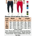 thumbnail image 2 of CVLIFE Mens Slim Fit Sweat Pants Sweatpants Tracksuit Bottoms Skinny Gym Jogging Joggers Pants Casual Pants Mens with Pockets, 2 of 2
