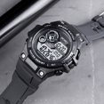 thumbnail image 4 of Reloj electrónico deportivo multifunción luminoso para hombre, resistente al agua, para exteriores, cronómetro, reloj electrónico para estudiantes, 4 of 4