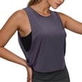 thumbnail image 2 of Lixiuxyad Women's Tank Top Camisole Women's Casual Sleeveless Yoga Tank Top Loose Fit Comfortable Summer Workout Vest For Daily Wear Outdoor Activities,Purple, 2 of 5