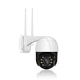 thumbnail image 1 of WiFi 2.4GHz Cámara al aire libre inalámbrica HD Seguridad de la videocámara de seguridad 65 grados Vista nocturna Ajustable Video de video grabador de leva con micrófono 1080p US Inevent AF000240-02B, 1 of 7