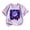 AB184 Purple, variant on Bainana Boys Short Sleeve T Shirts Baseball Print Regular Fit Tops Big Kids Summer Tees