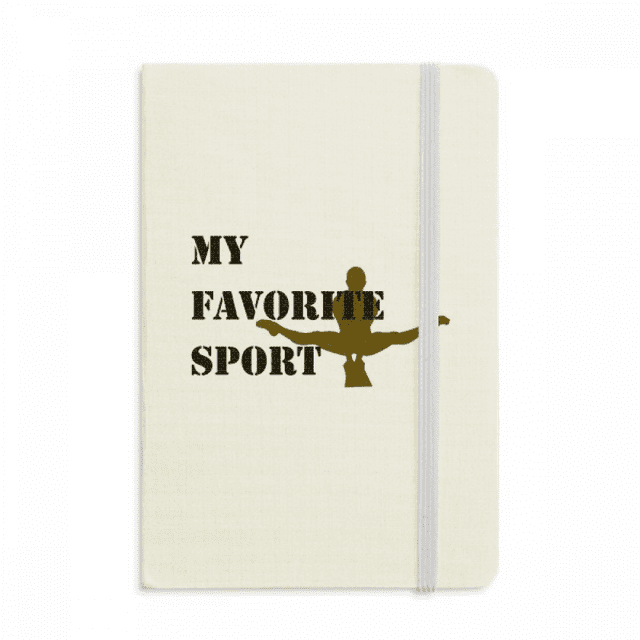 Like Sports Entraînement Physique Carnet de Notes Cheval Équilibré Couverture Rigide en Tissu Journal Classique