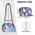 thumbnail image 4 of FORMRS Mini Crossbody Bag for Women Adjustable Rope Shoulder Casual Phone Purse, Blue Cute Halloween, 4 of 7