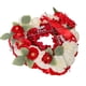 thumbnail image 2 of Guirnalda de flores artificiales para arreglos florales funerarios, corona conmemorativa en forma de corazón, 2 of 8