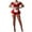 Red, variant on siminseming Christmas Intimates Sexy Christmas Lingerie For Women Santa And Cosplay Sexy Lingerie Set Lace Underwear Christmas Day Clothing Shoes & Accessories