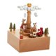 thumbnail image 1 of jifengmusical Caja musical de madera con temática de Navidad para amigos, decoración del hogar Zulema Estuche de música, 1 of 7
