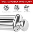 thumbnail image 2 of ZACME 1 Paquet Accessoire pour Rouleau à Pâtes pour Tous les Mélangeurs sur Socle KitchenAid et Cuisinart, Accessoire à Pâtes en Acier Inoxydable avec 8 Réglages Réglables, 2 of 7