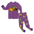 thumbnail image 4 of eczipvz Kids & Toddler Boys Pajamas Pjs Set 95% Cotton Sleepwear,Size 6-7 Years, 4 of 4