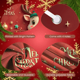 thumbnail image 6 of Colorful Design Christmas Banner Polyester Material Festive Decoration Holiday Cats Banner for Winter Party Indoor Decoration Kids Event, 6 of 9