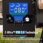 Z GRILLS Grill Elite ZPG-550B4 549 sq.in Wood Pellet Grill & Smoker, Latest PID 3.0 Controller, 2 Meat Probes, Auto Temperature Control, 8 in 1 BBQ- Bronze